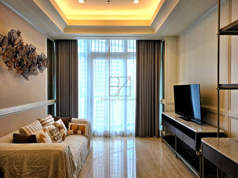 For Rent : SOUTH HILLS; Pool View 2BR Apartment – Luxury & Convenience Combined In South Jakarta