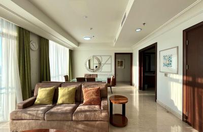FOR SALE : The Pakubuwono View, South Jakarta Spacious 3 Bedrooms Apartment with Scenic North-West View.