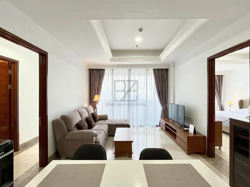 FOR SALE : District 8, South Jakarta Modern 2 Bedrooms Apartment in Prime SCBD Location