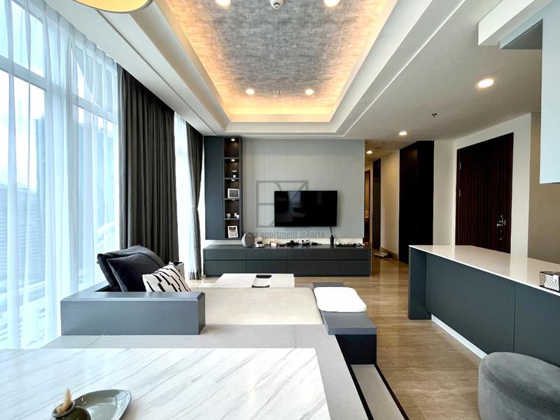 FAST SALE! South Hills Apartment, South Jakarta Modern 2 Bedrooms Unit with Open Southern View