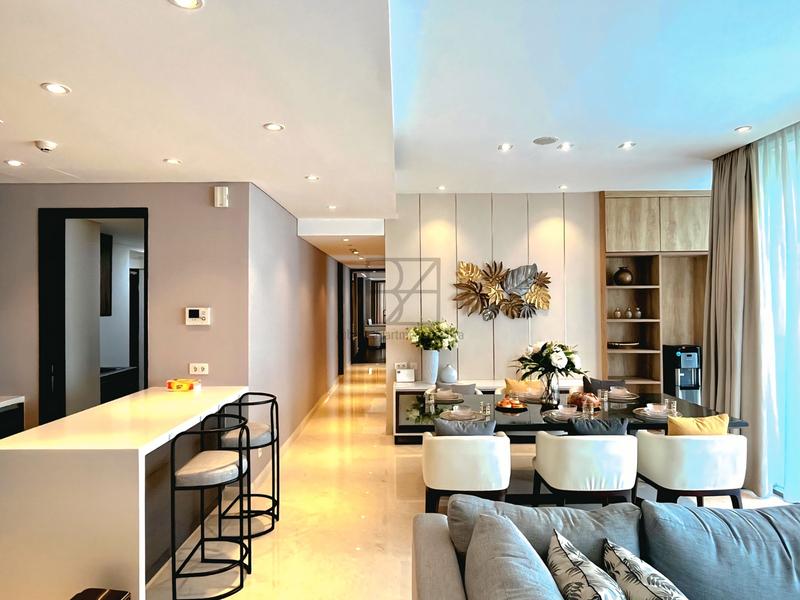 For Sale : Casa Domaine, Central Jakarta Brand New 3 Bedrooms Residence with Sudirman View