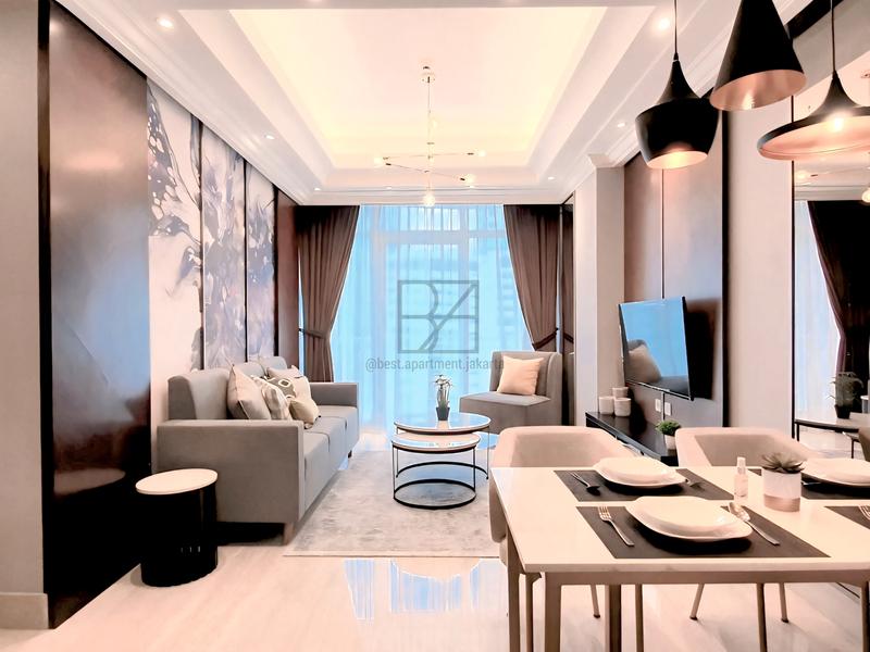 For Sale : South Hills Apartment, South Jakarta Cozy 2 Bedrooms Investment Unit in Prime Location.