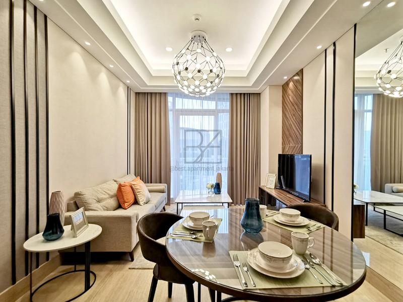 South Hills Jakarta 2 Bedrooms Apartment for Rent , Fully Furnished with Private Lift